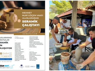 MEHMET NURİ GÖÇEN KUŞADASI ULUSLARARASI SERAMİK ÇALIŞTAYI 10 YAŞINDA
