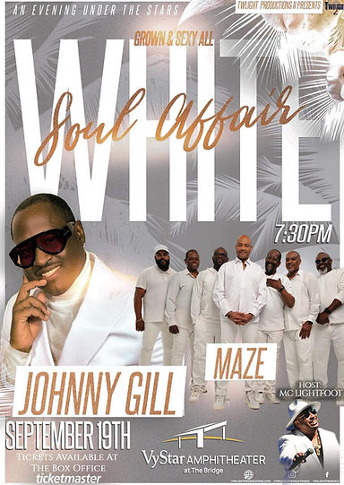 Johnny Gill and Maze Concert in Atlanta September 19, 2026