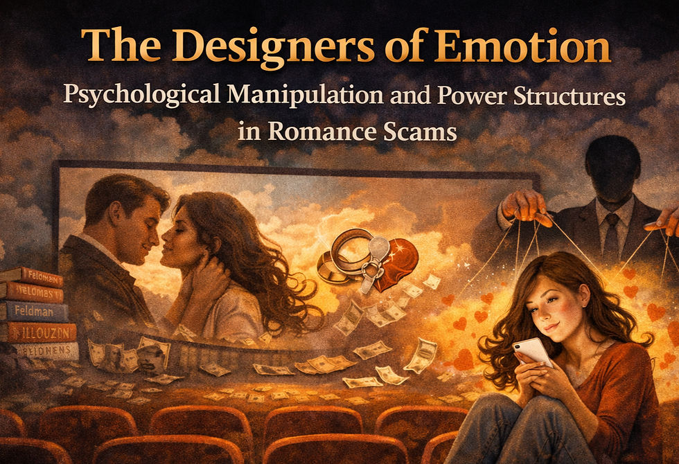 The Designers of Emotion: Psychological Manipulation and Power Structures in Romance Scams - Part 1