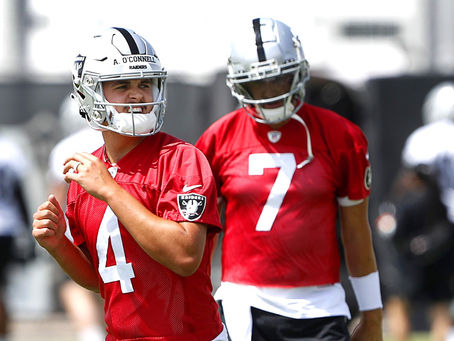 The Raiders need to start Aiden O'Connell. Now.
