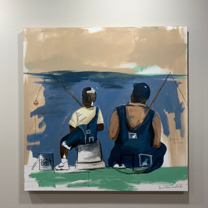 Fishing with a modern day hero