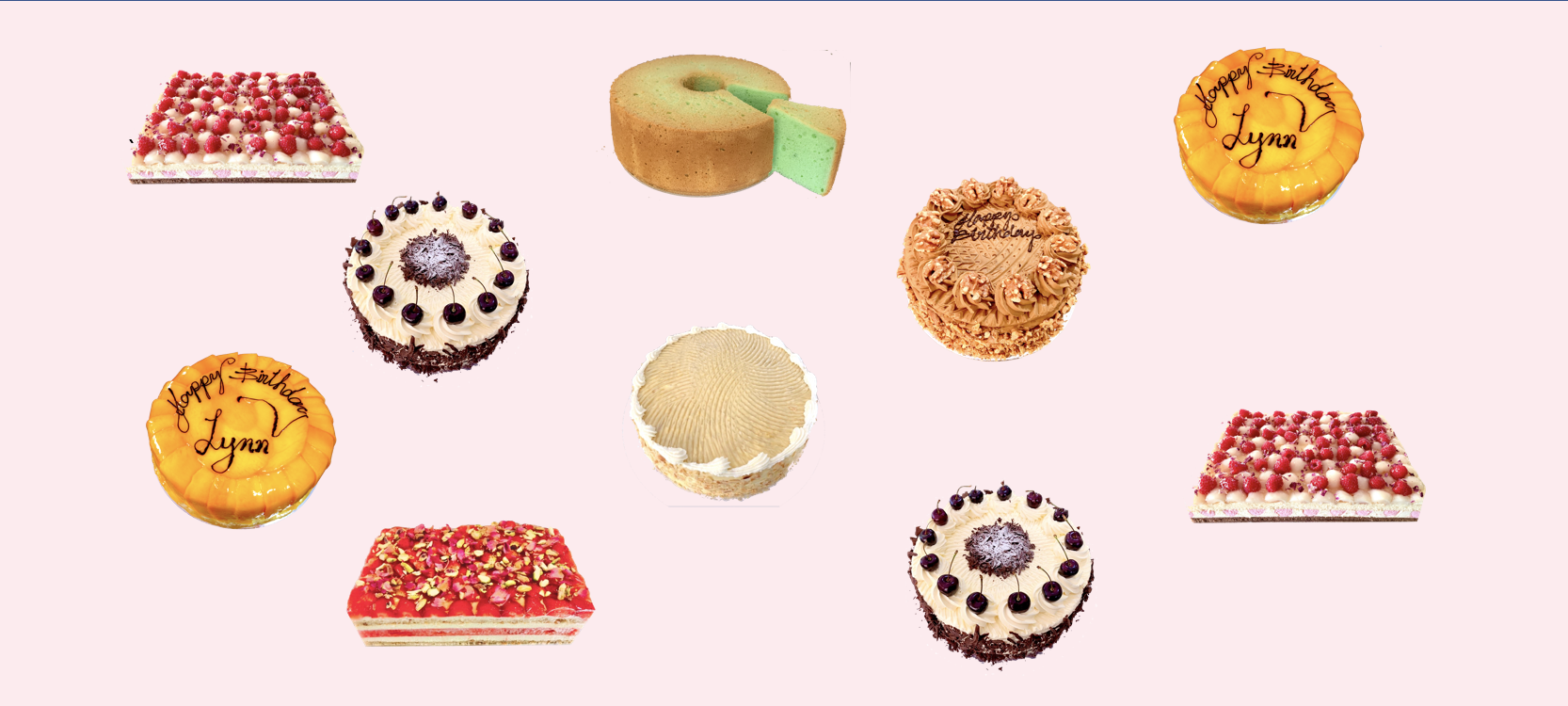 Arranged Food and Objects