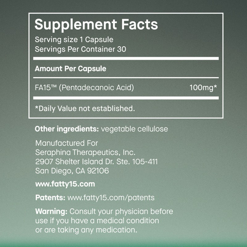 Thumbnail: fatty15 Starter Kit 90-day Supply. 3month supply.