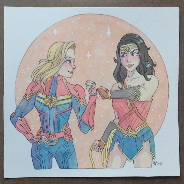 Captain Marvel & Wonder Woman