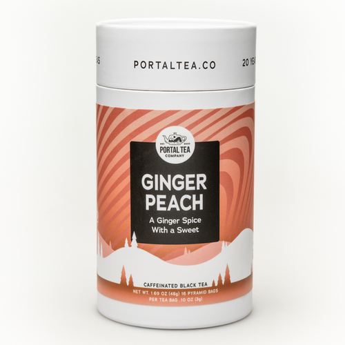Ginger Peach - Pyramid Tea Bags #62