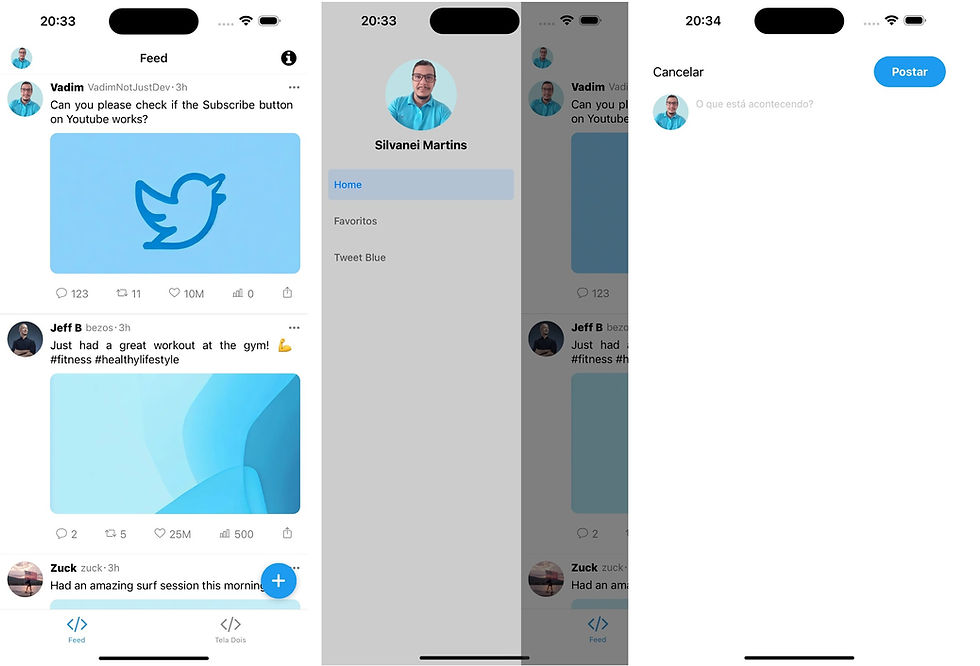 App Twitter Clone Mobile