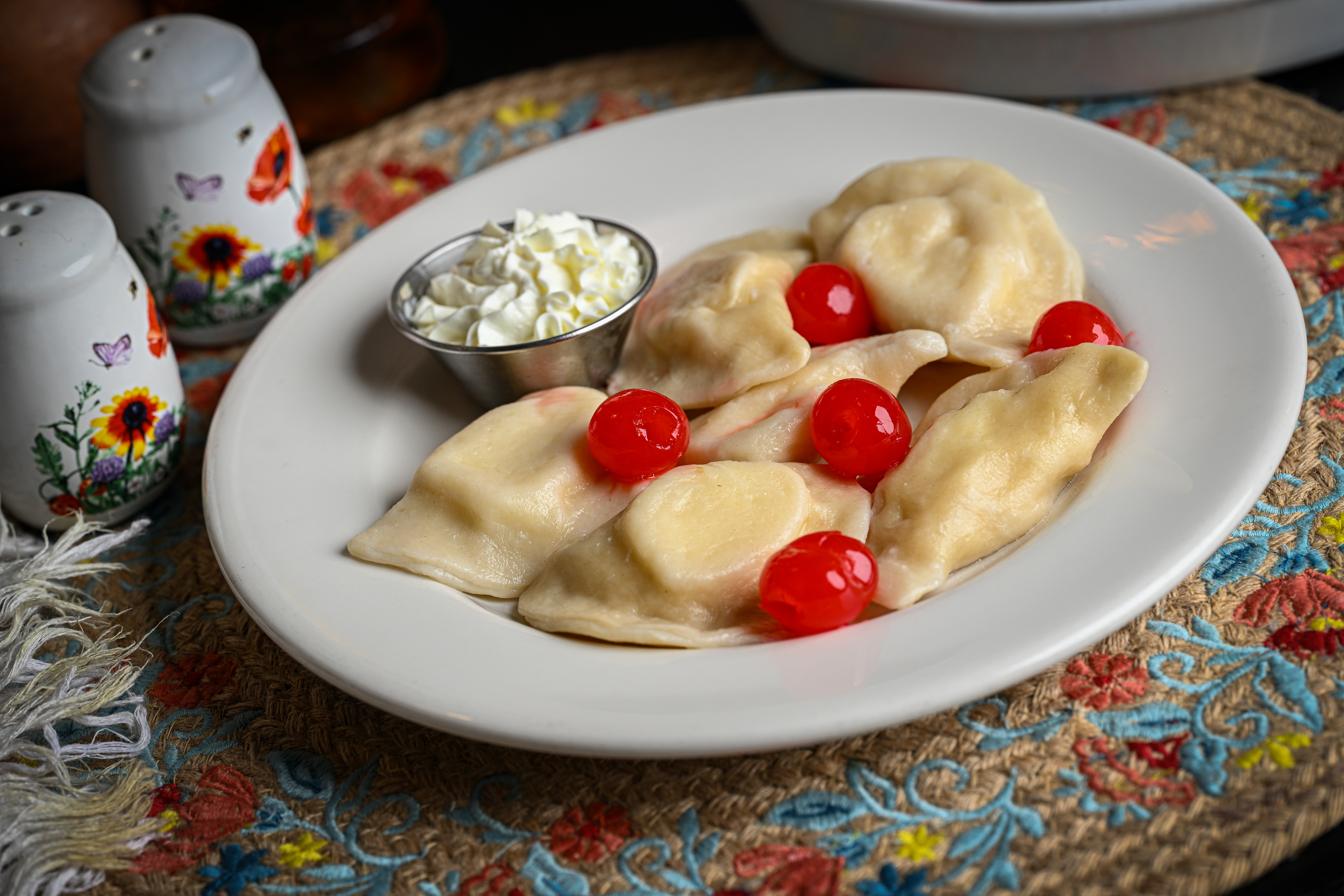 Arranged Food and Objects