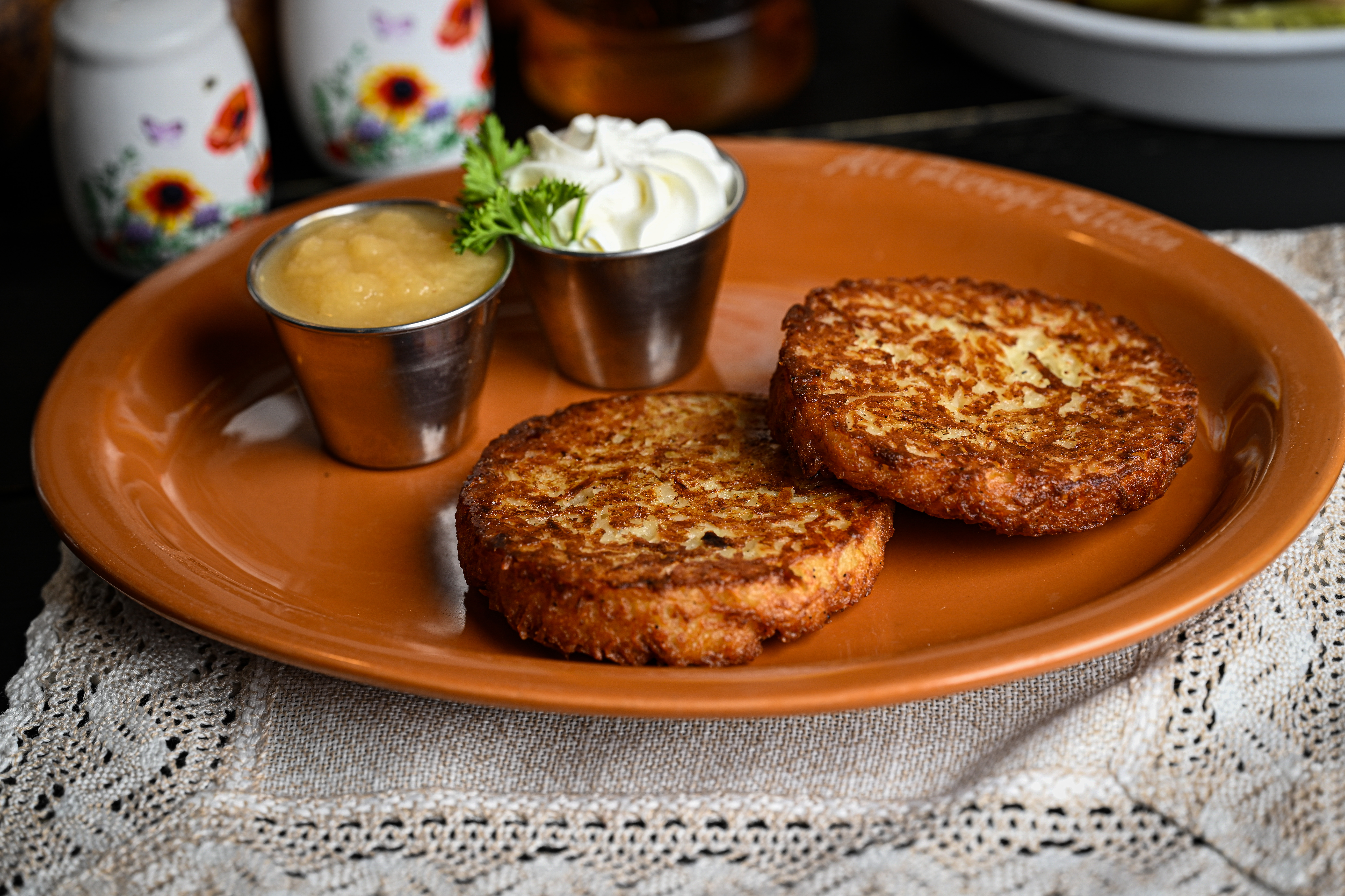 Arranged Food and Objects