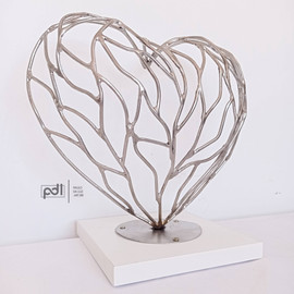 arte coração em metal presente para esposo presente para namorado presente para marido presente para esposa arte em metal