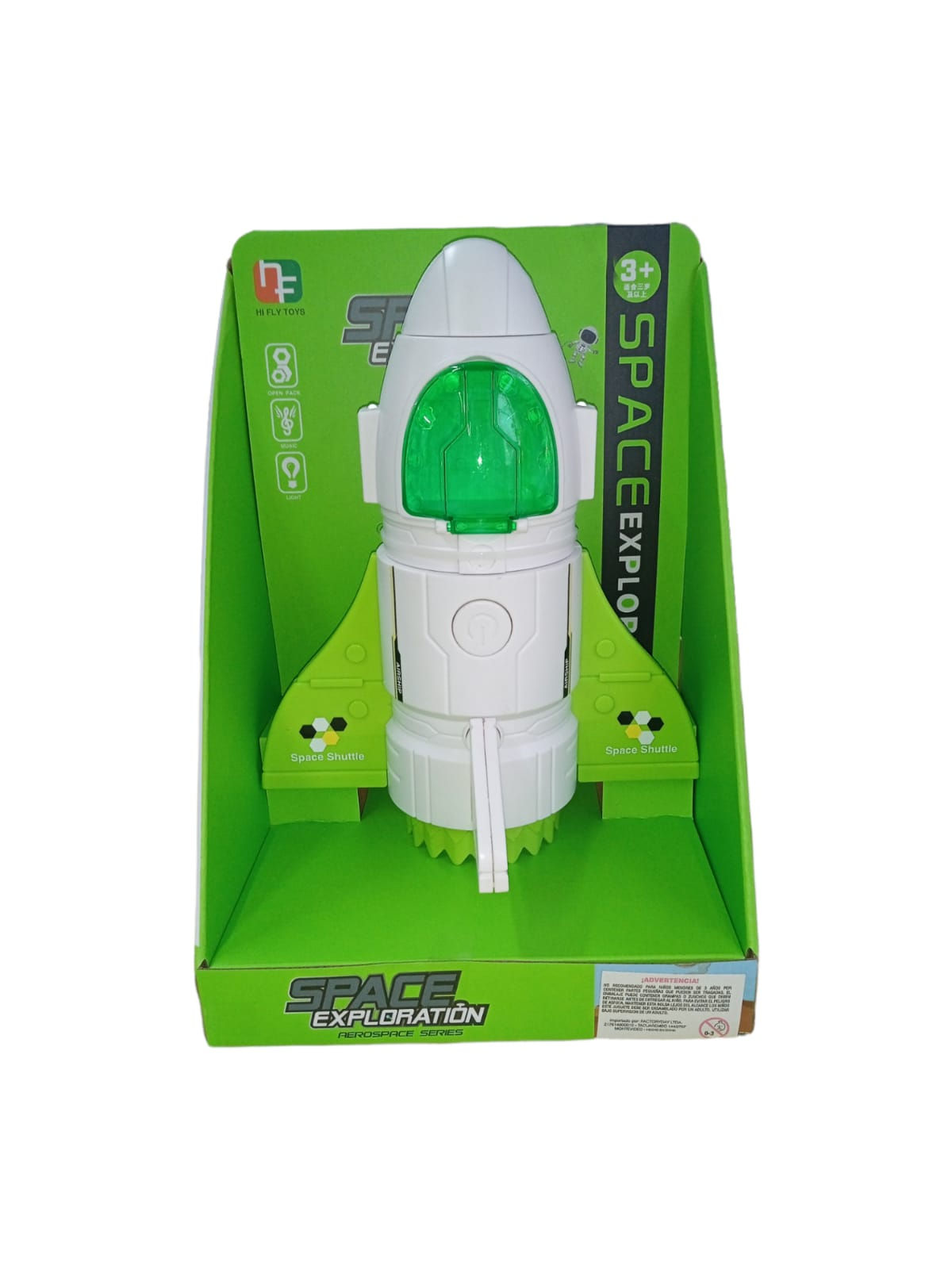 Nave Espacial con Luz y Sonido