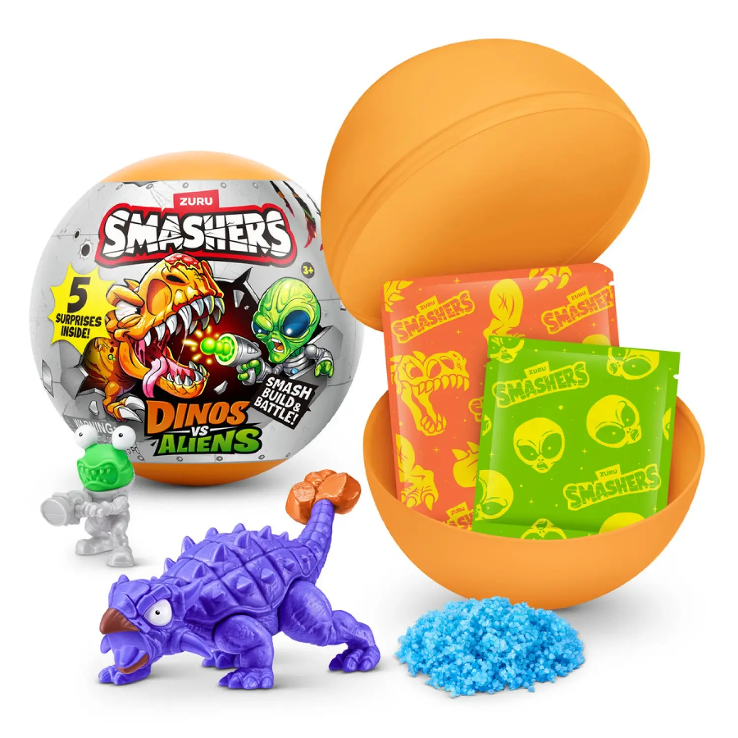 Smashers Capsula Dino Vs Aliens