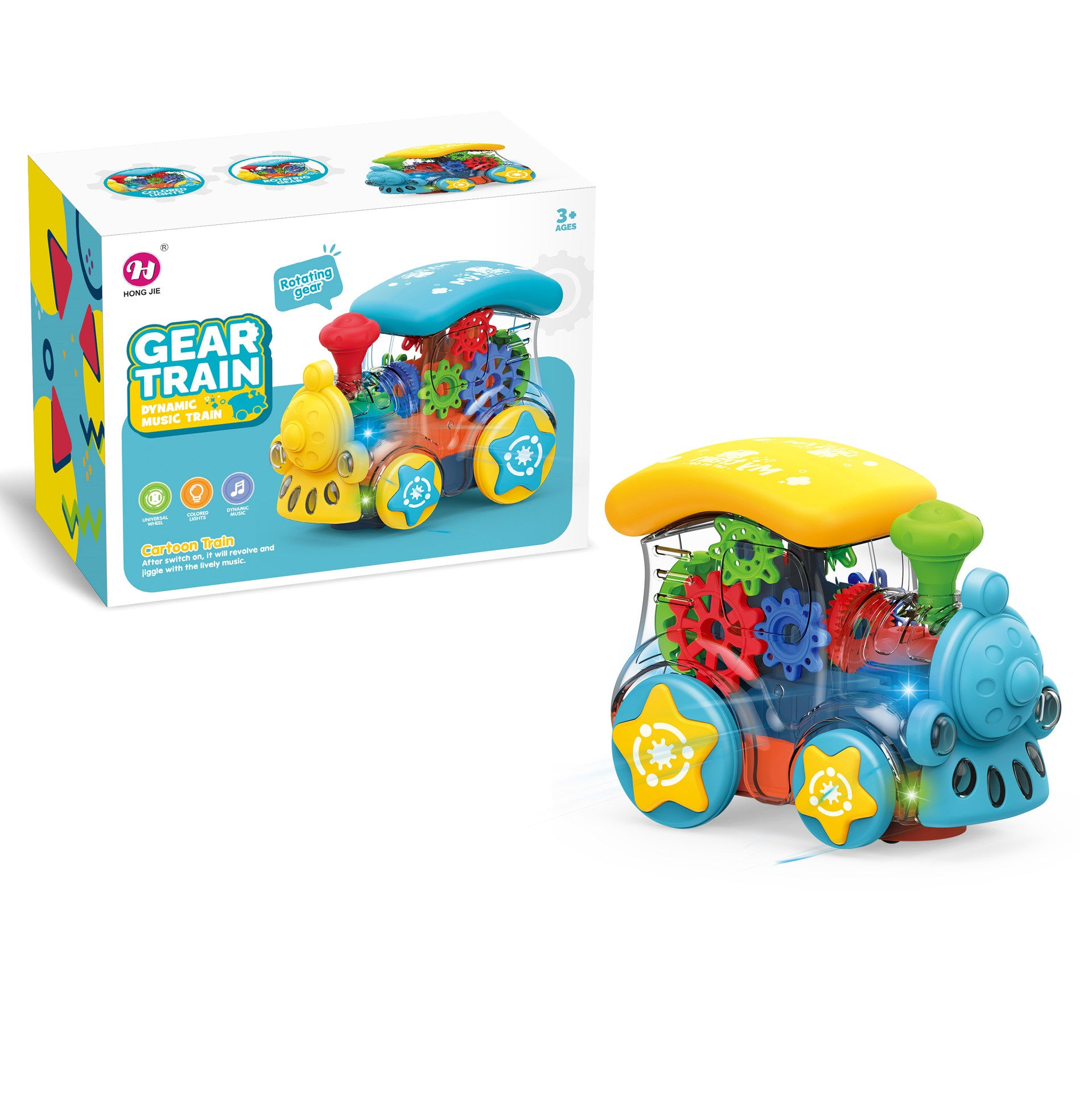 Tren Locomotora con Luz y Sonido