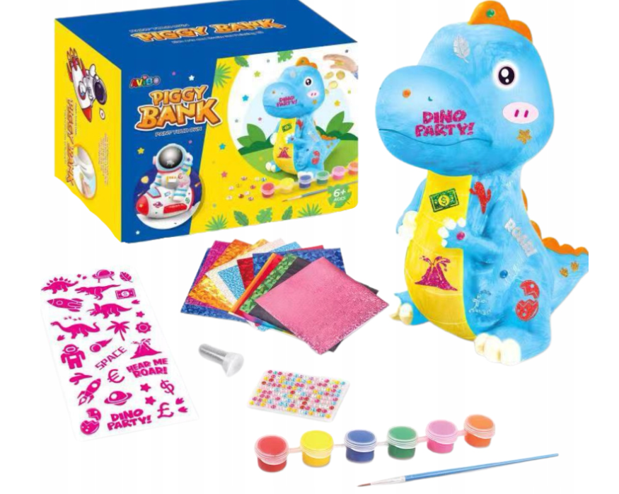 Alcancía Dinosaurio