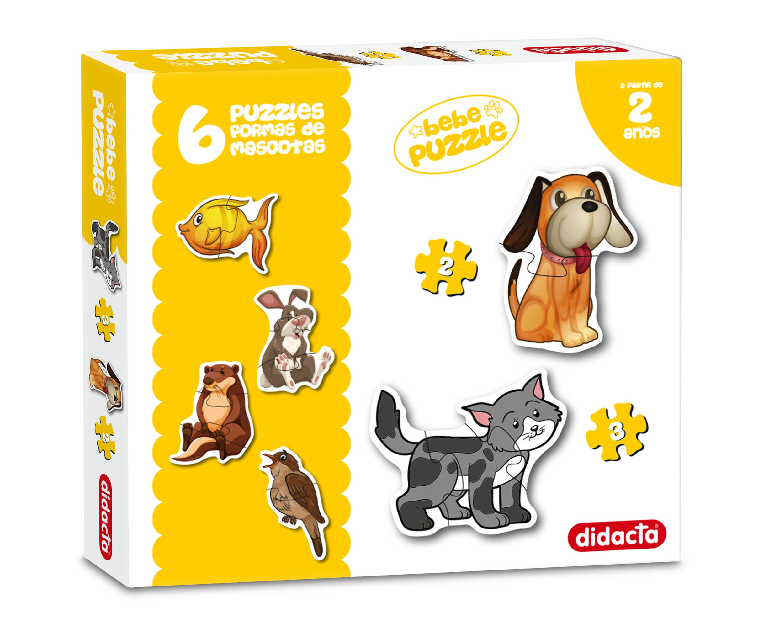 Bebe Puzzle Formas Mascotas
