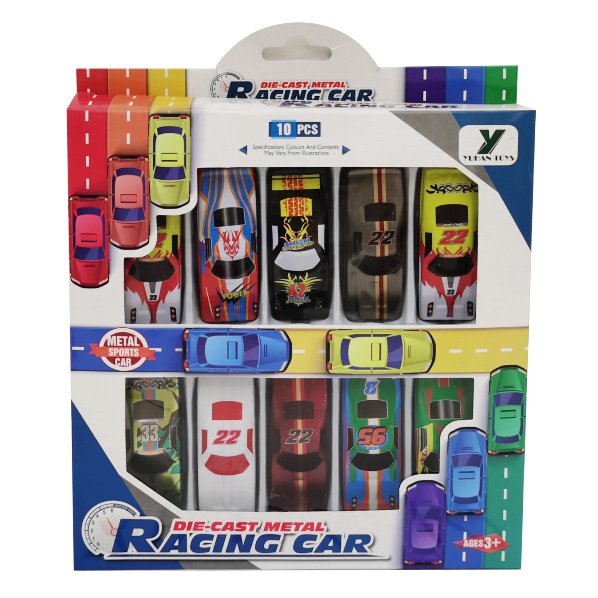 Autitos de Carrera x10