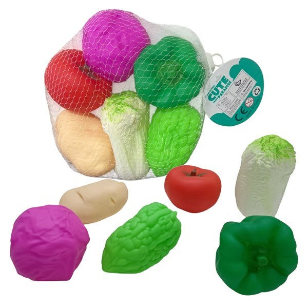 Vegetales De Goma Con Chifle x6