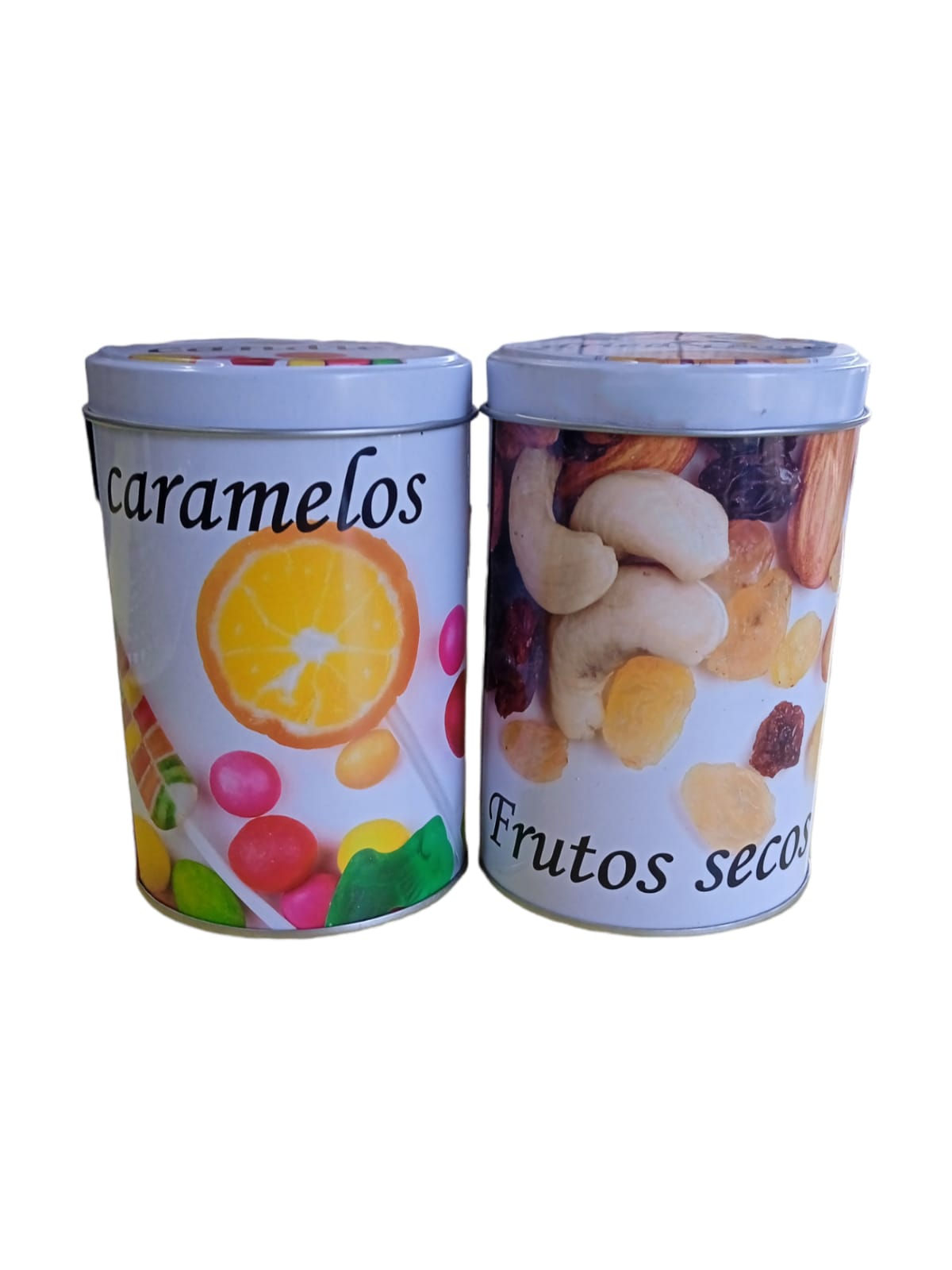 Lata Cilindrica Estampada