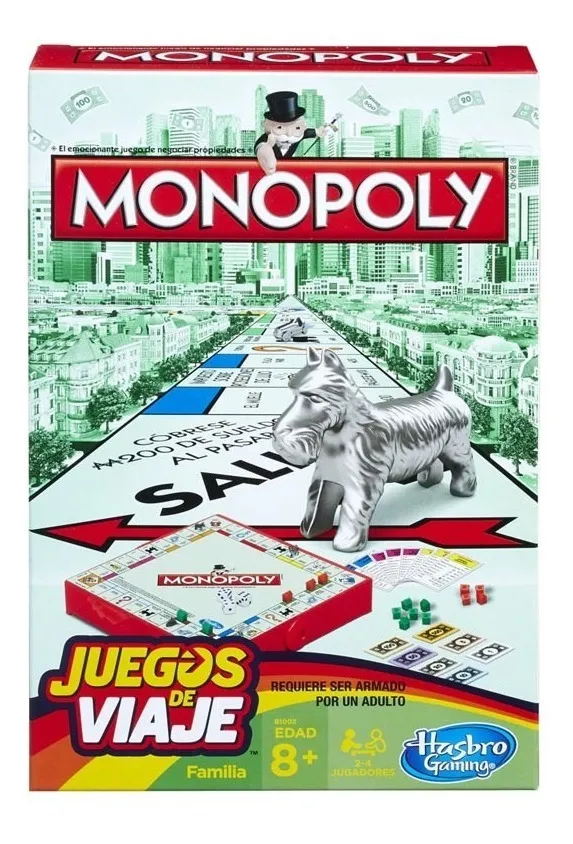 Juegos De Viaje - Monopoly Hasbro