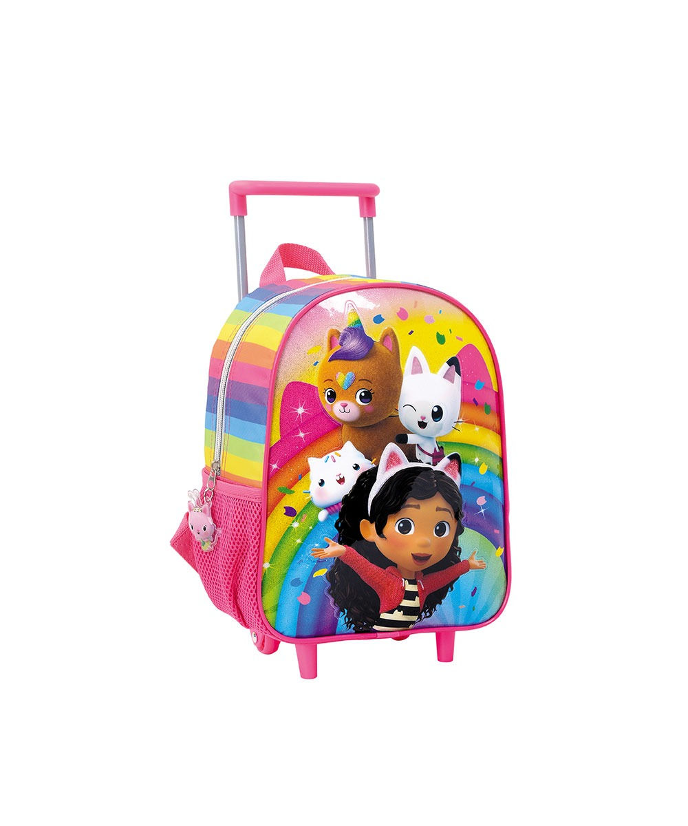 Mochila Gabby Dollhouse Con Carrito