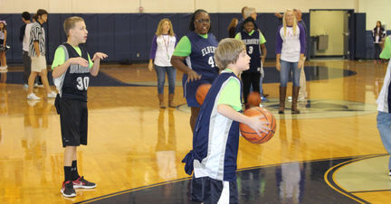 FHF Students vs Coaches Basketball Game 2016