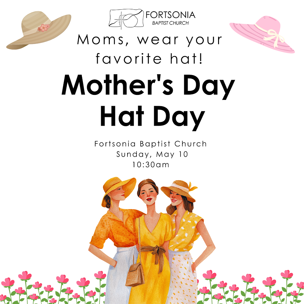Mother's Day Hat Day