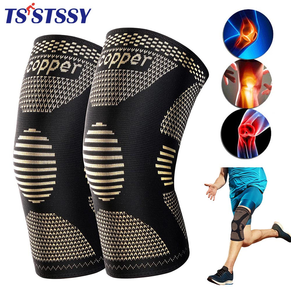 Copper Knee Brace Knee Support Compression Sleeves Knee Pads for Sport,Meniscus