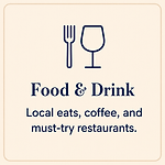 food and drinks