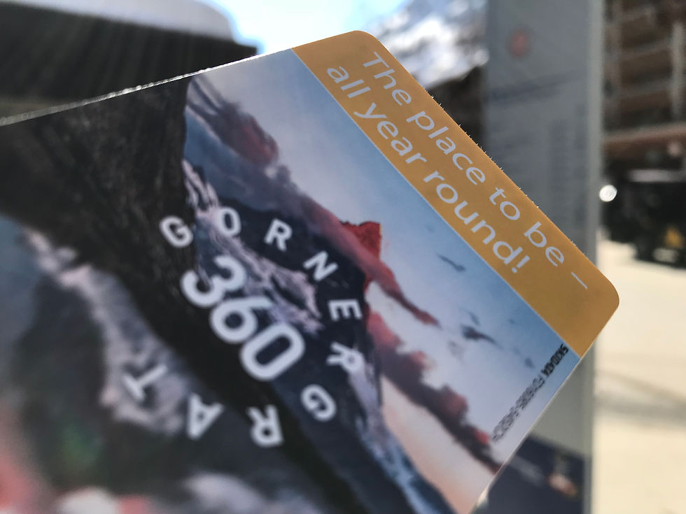 Gornergrat Ticket