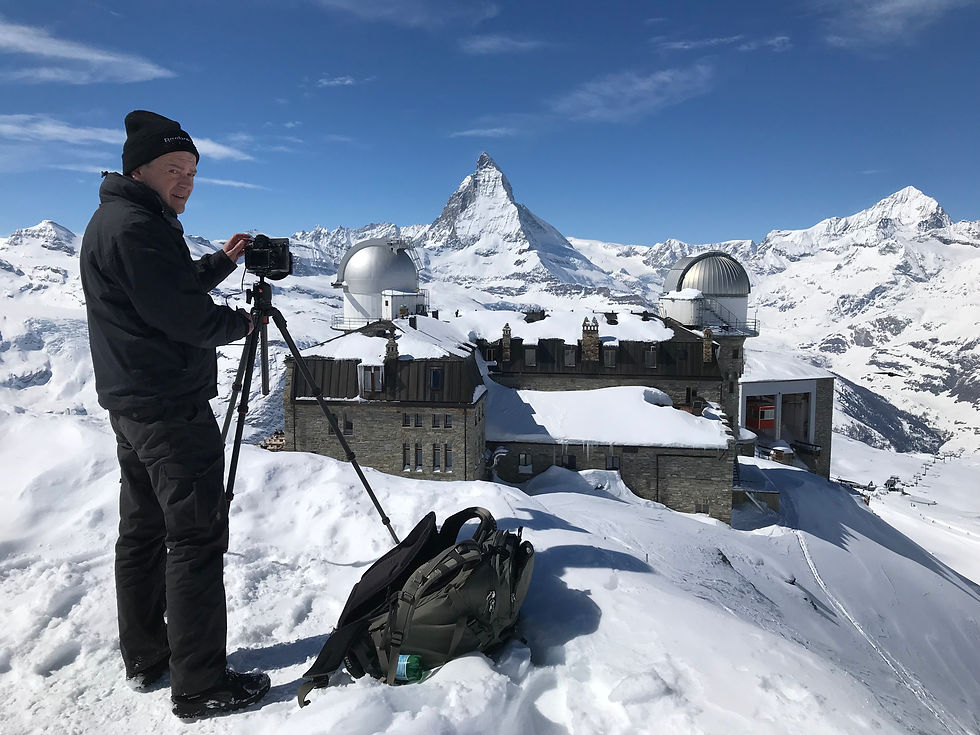 Gornergrat mit Blick zum Matterhorn