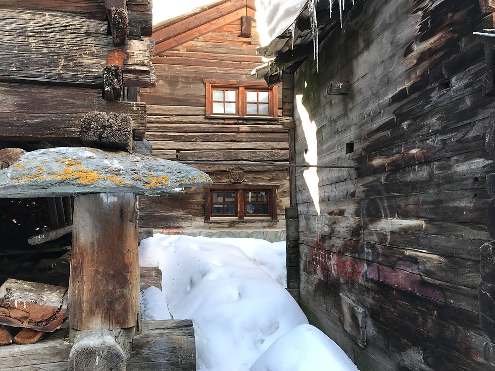 Walliser Stadel in Zermatt
