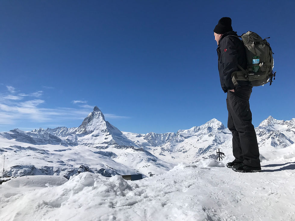 Blick zum Matterhorn vom Gornergrat