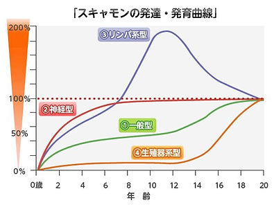 発達曲線グラフ