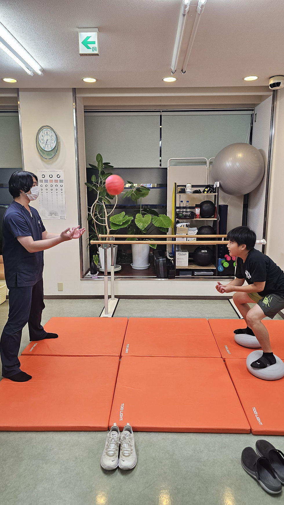 ボールを使ったトレーニング