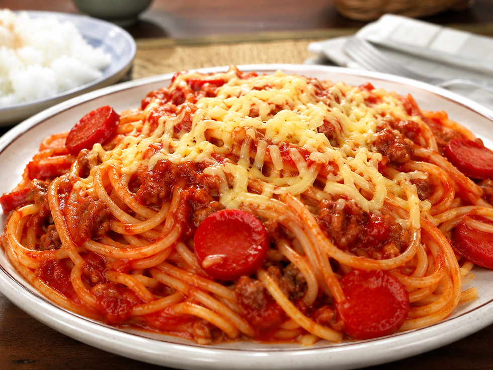 Filipino Spaghetti Recipe with UmamiBee Going Bananas – Sweet, Savoury, and Unmistakably Pinoy