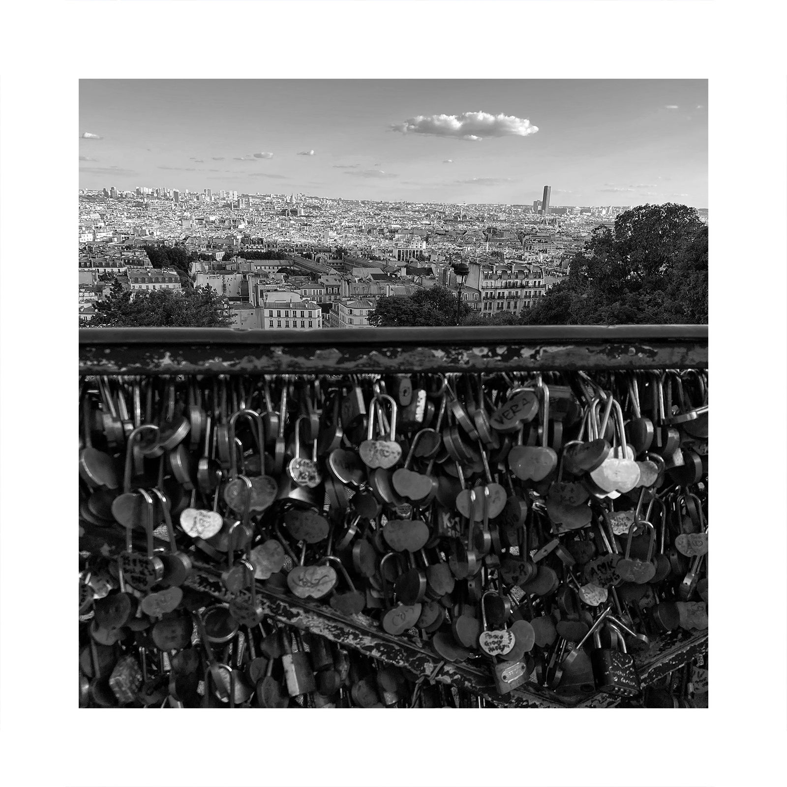 Sacre Couer Locks, Paris