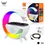 Miniatura: Caixa de Som Luminária RGB com Carregador por Indução 15W AL-8