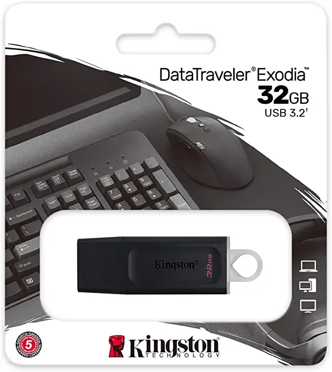 Miniatura: Pendrive 32GB Kingston USB 3.2 DataTraveler Exodia