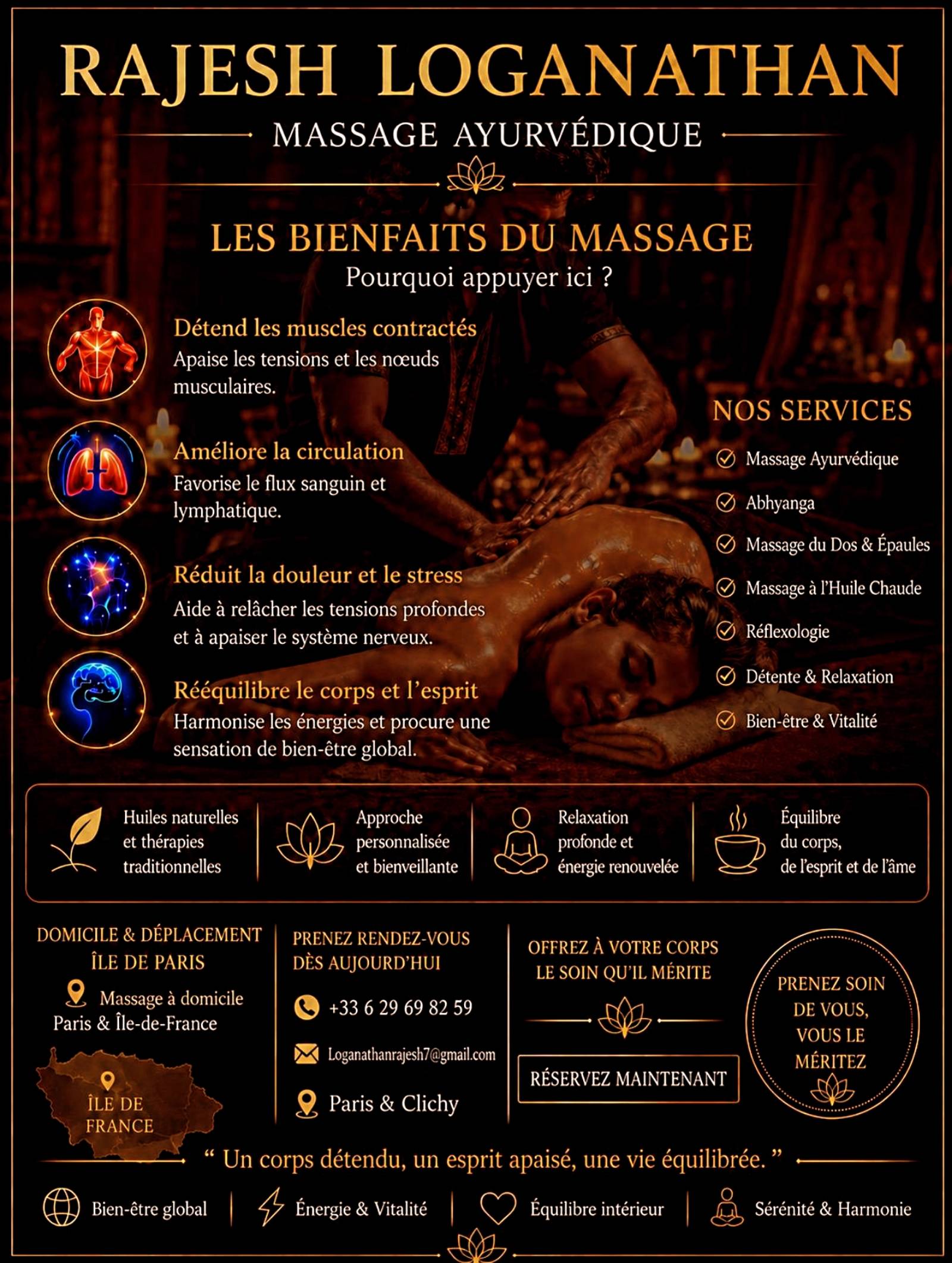 Massage Ayurvédique et Bien-être