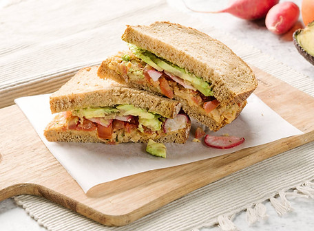chickpea avocado sandwich