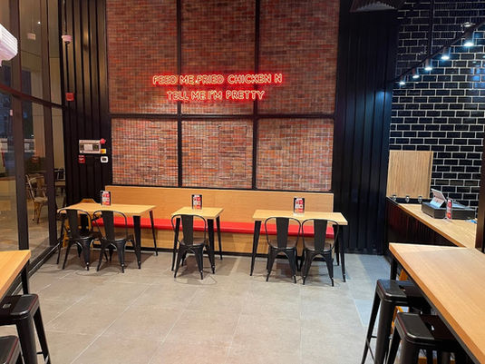 fried chicken burger