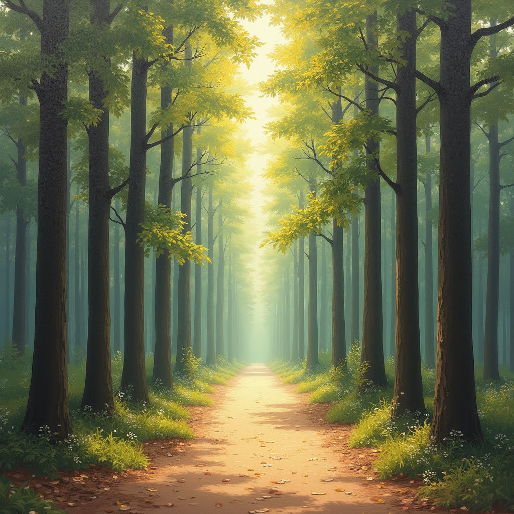 Forest Path Landscape