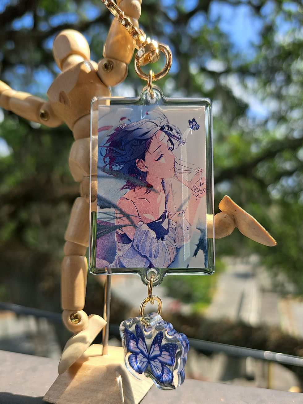 Thumbnail: Her Seasons | Series conncetion clear acrylic bag charm/keychain