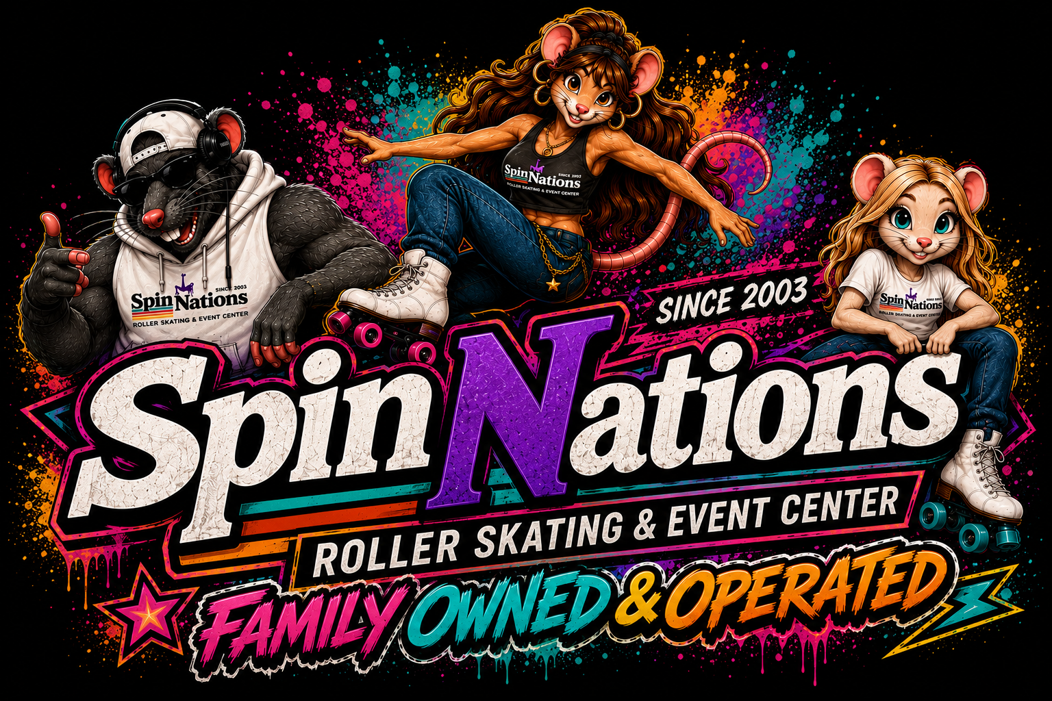 All-Night Skate | SpinNations Skating Center