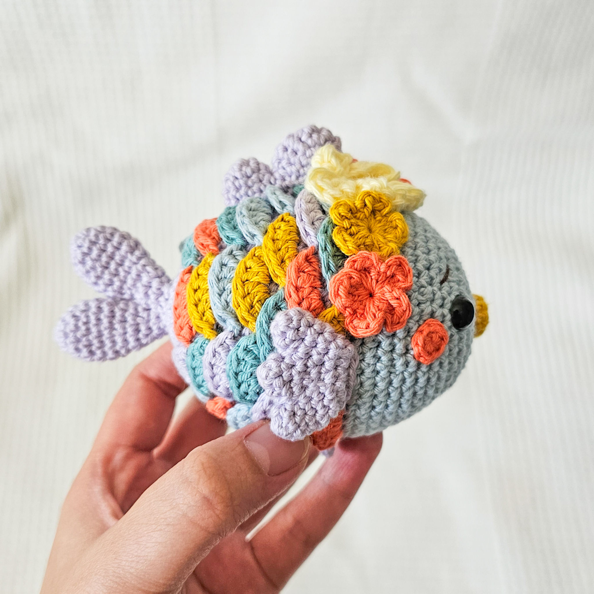 Under the Sea - Queenie the Rainbow Fish [DIGITAL PATTERN ONLY]