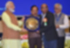 Dr. Amit Dutt recieving Shanti Swaroop Bhatnagar Award by hon. Prime Minister of India