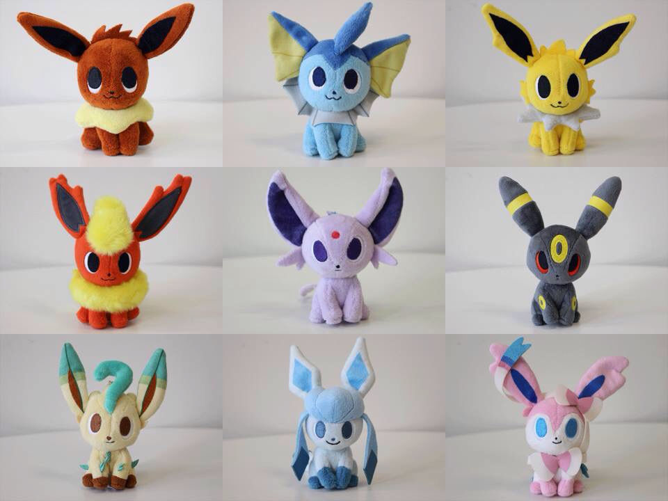 Thumbnail: Cutepower Pokemon Stuffed Plush Toys Set, Pack of 9