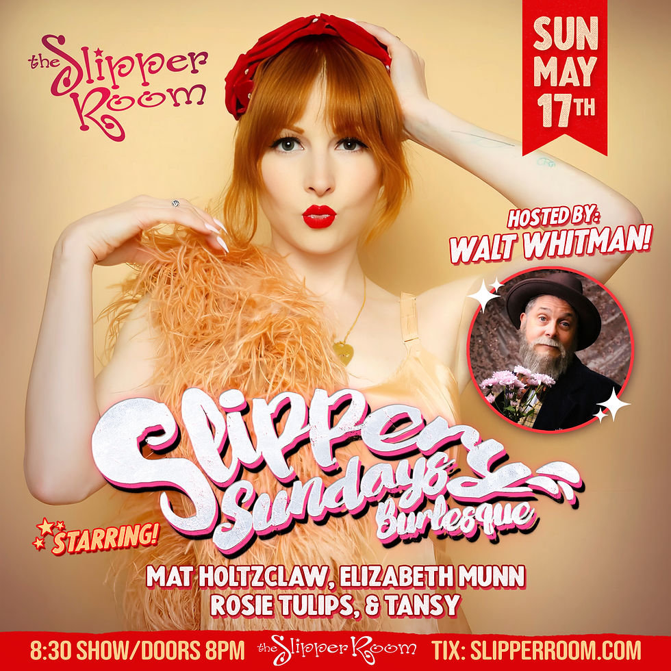 Slippery Sundays. May 17