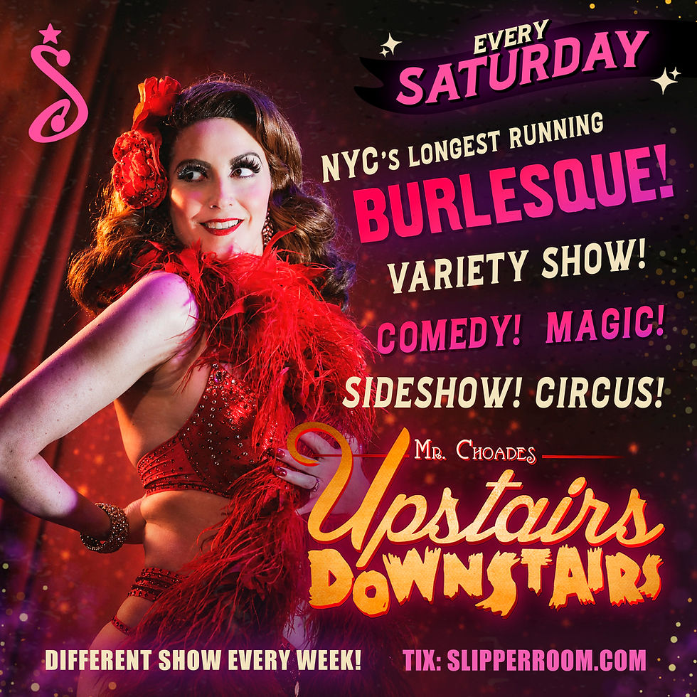 Mr. Choade's Upstairs Downstairs. August 15
