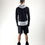 Miniatura: musculosa + short & campera de lycra microperforada