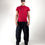 Miniatura: Remera neopreno + pantalon wide leg con  tiras retractiles